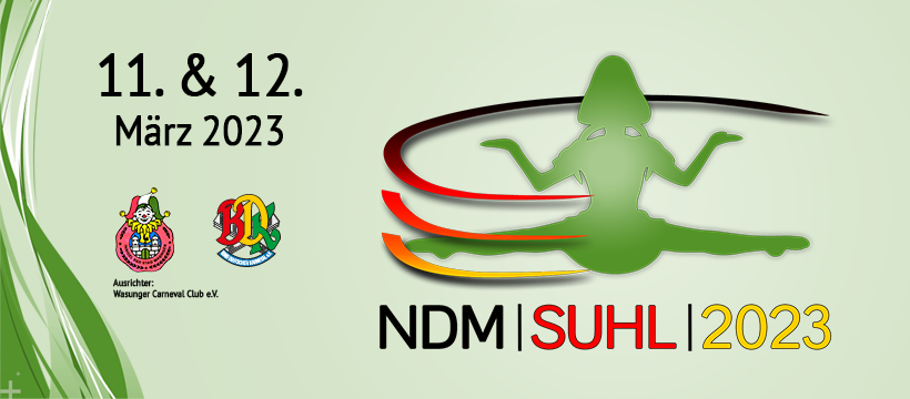Willkommen zur 32. NDM Willkommen zur 32. NDM